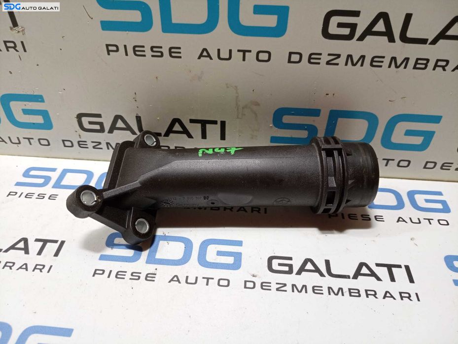 Conducta Tub Tubulatura Termostat Apa Motor BMW Seria 3 F30 F31 N47 2010 - 2018 Cod 781070703 1112-781070703 [M4804]