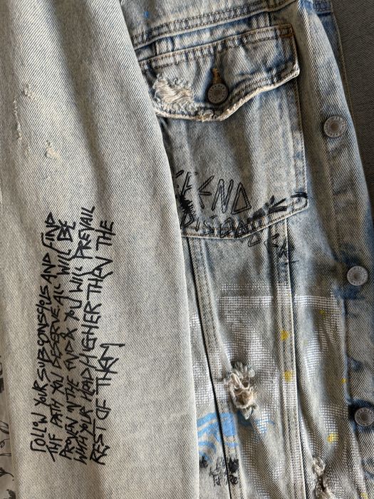 Geaca blugi zara originala marimea M L