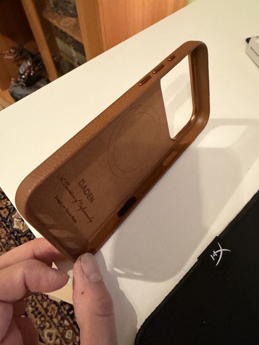 Husa iPhone 17 Pro Max piele naturala