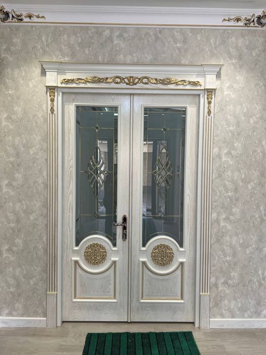 обшивка лестници двери МДФ