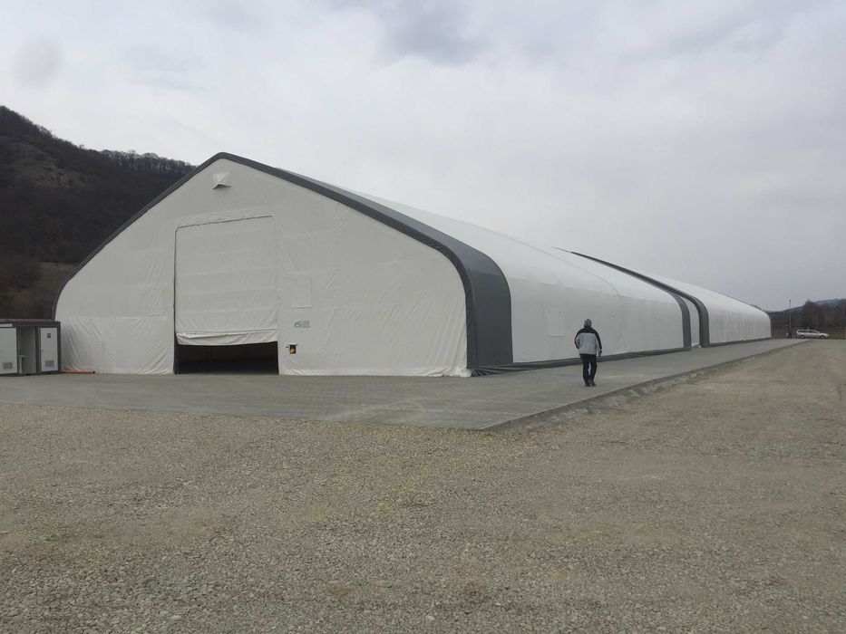 Cort industrial,corturi industriale,hala metalica cu membrana PVC