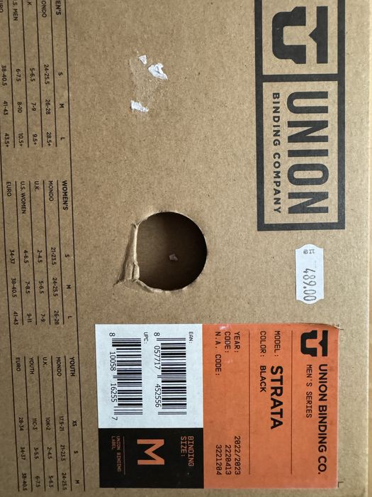 Сноуборд сет - борд NS 151 + автомати Union Strata M