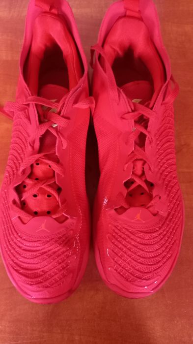 Ghete baschet Nike  Jordan Luka 1 University Red