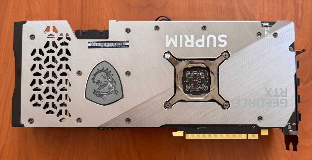 MSI RTX 3070 Ti Suprim X – 8GB- Кутия, 3 бр