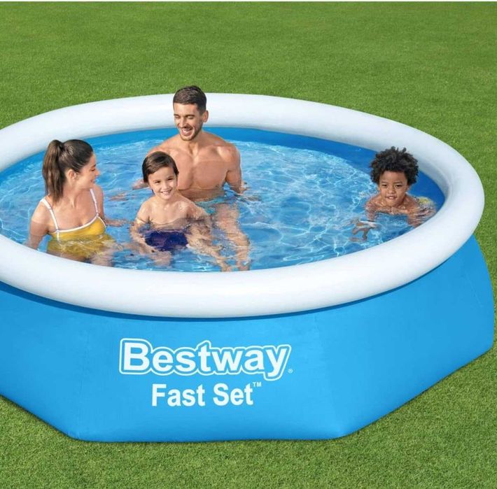 Басейн Bestway Fast Set, 2.44 м x 61 см, 1880 литра