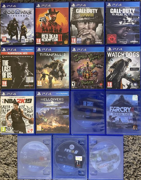 Pachet de jocuri PS4, lot Jocuri PS