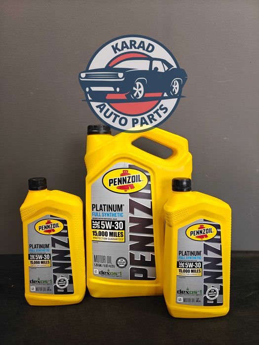 PENNZOIL Platinum 5W30 - 1 и 5 quart - двигателно масло