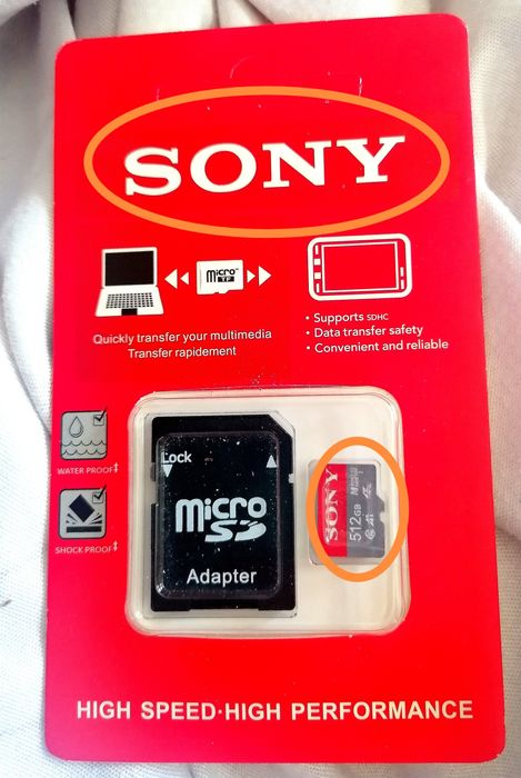 Card sd 512 gb sd card
