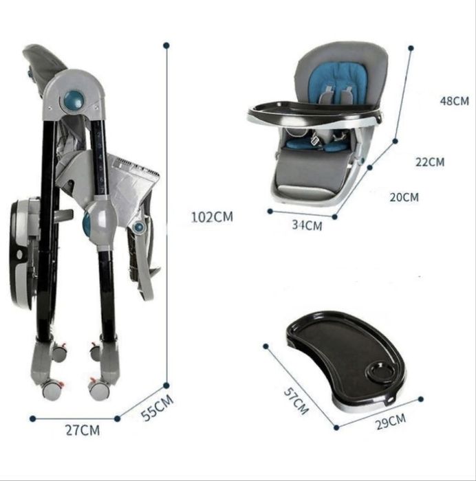 Стульчик для кормления Teknum