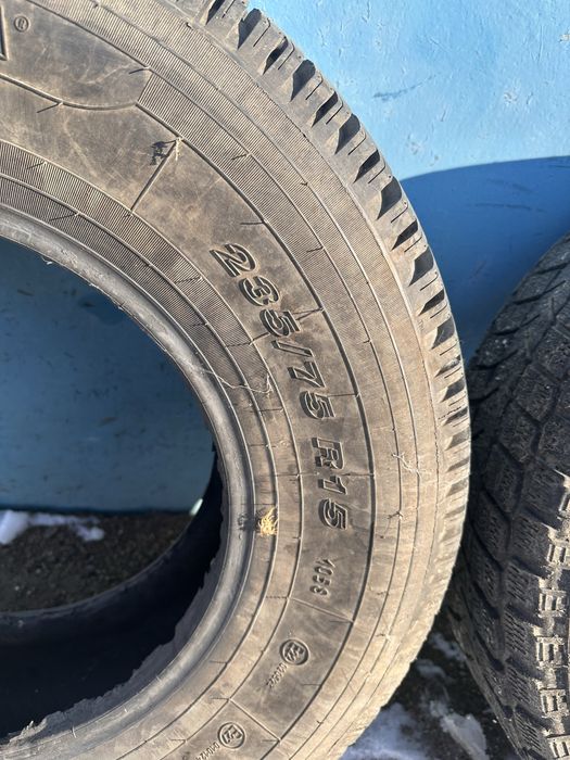 235/75/R15 Maxxis 3 шт, Belshina 1 шт