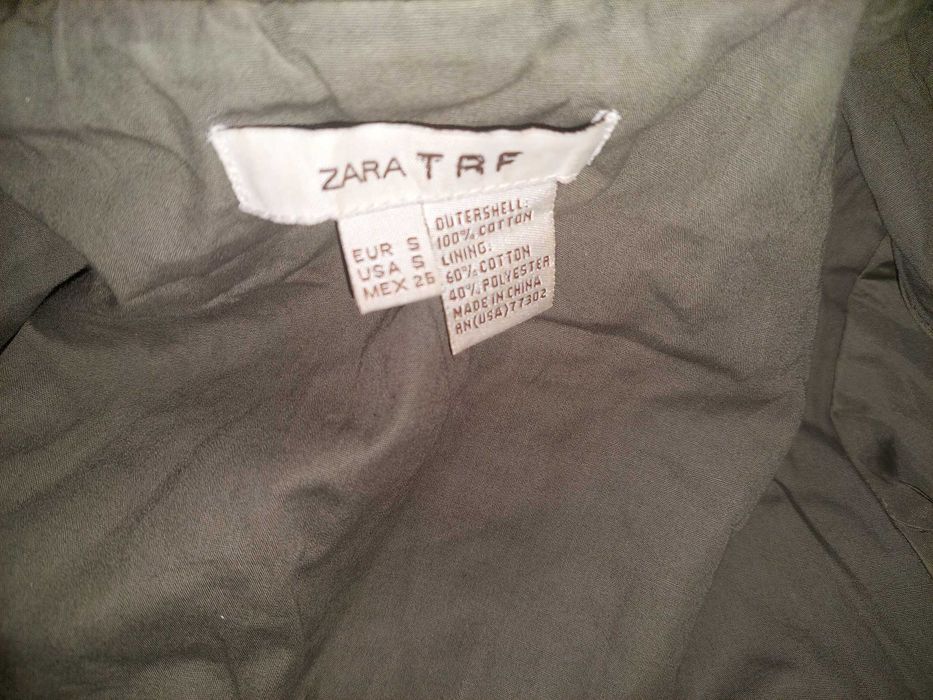 Jacheta military Zara kaki
