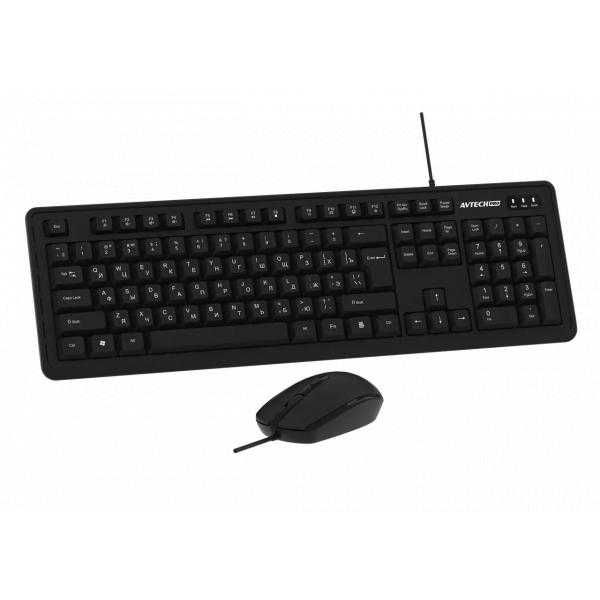 Комплект клавиатура+мышь AVTECH PRO C305 Black