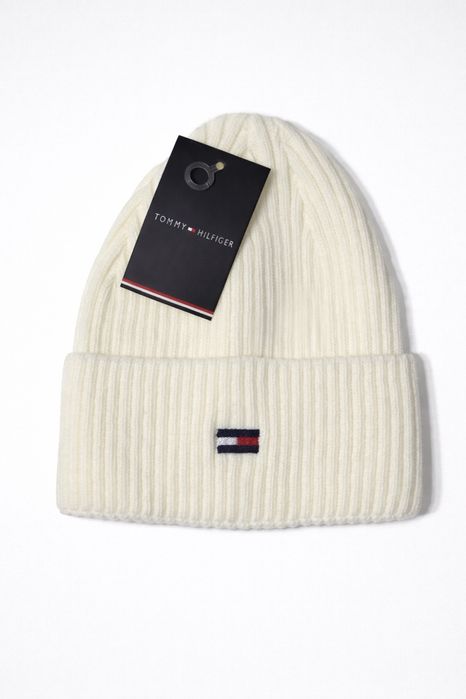 Căciulă Tommy Hilfiger Alb
