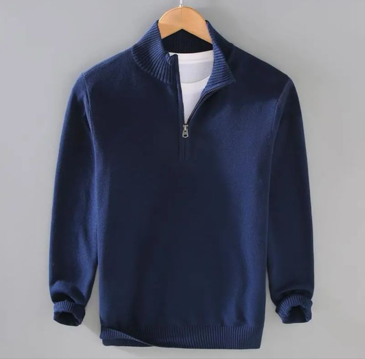 Полу замок темно сино