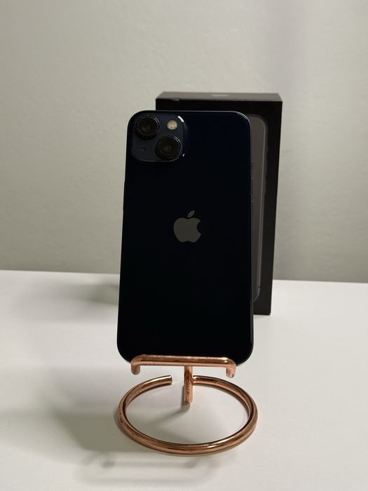 iPhone 13 Midnight impecabil 128 GB 89% 2 huse / cablu / incarcator / cutie