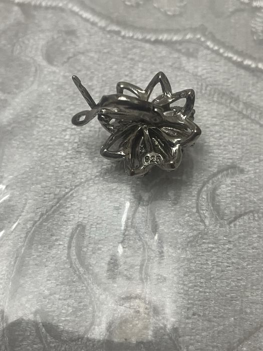 Эти серьги продаются в городе Арыс они серебряные.