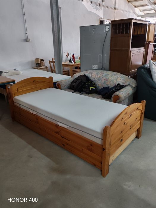 Pat Single /dublu din Lemn Masiv - Mobila Germania