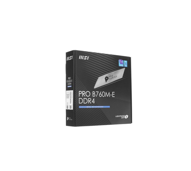 ' Материнская плата MSI PRO B760M-E DDR4 (LGA1700, mATX)