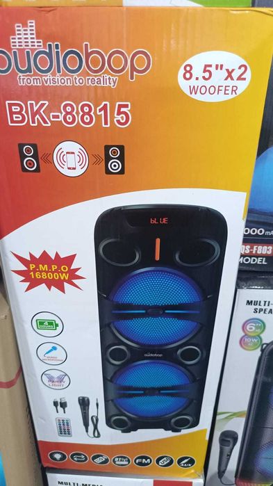 Караоке колонка с микрафоном