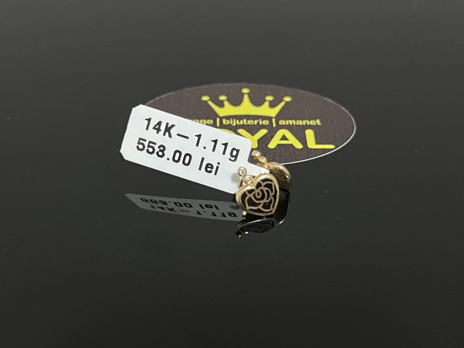 Bijuteria Royal CB : Cercei copil aur 14K 1,11 grame