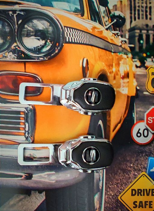 Blocatoare elegante alarma centura seat