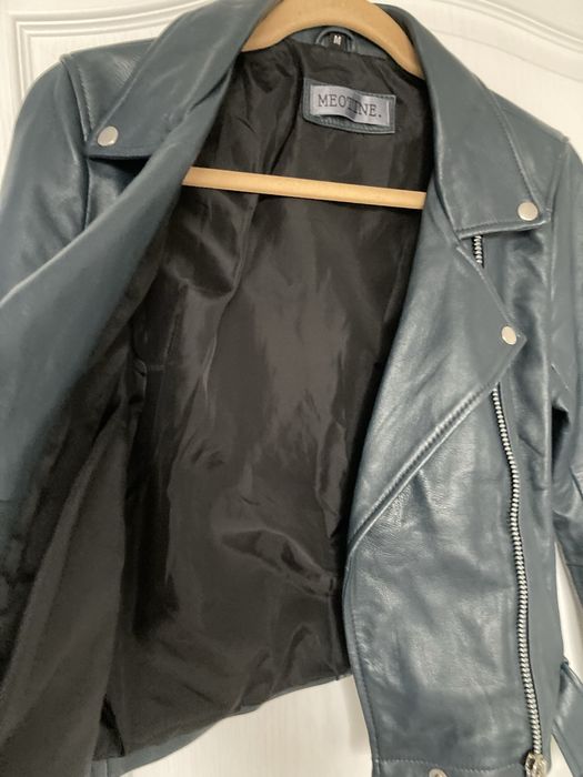 Дамско яке естествена кожа