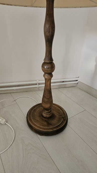 Lampă și aplice lemn masiv vintage