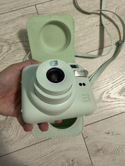 Aparat foto instant FUJIFILM Instax Mini 12, Mint Green