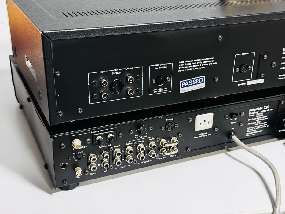 Amplificator/Receiver Nakamichi 730,anii 1978,105W/canal,17.2 kg,Japan