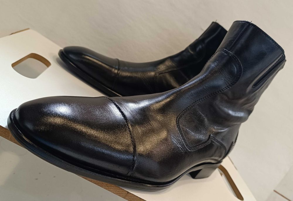 Ghete jodhpur de lux lucrate manual 42 42.5 Corvari piele naturala