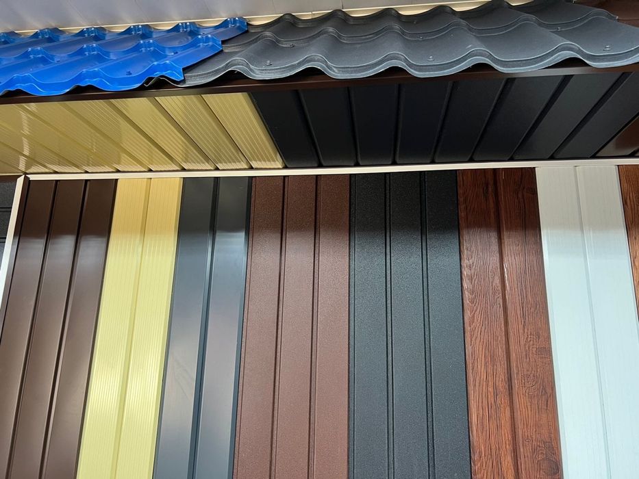 Сайдинг, европанель, под дерево, металл