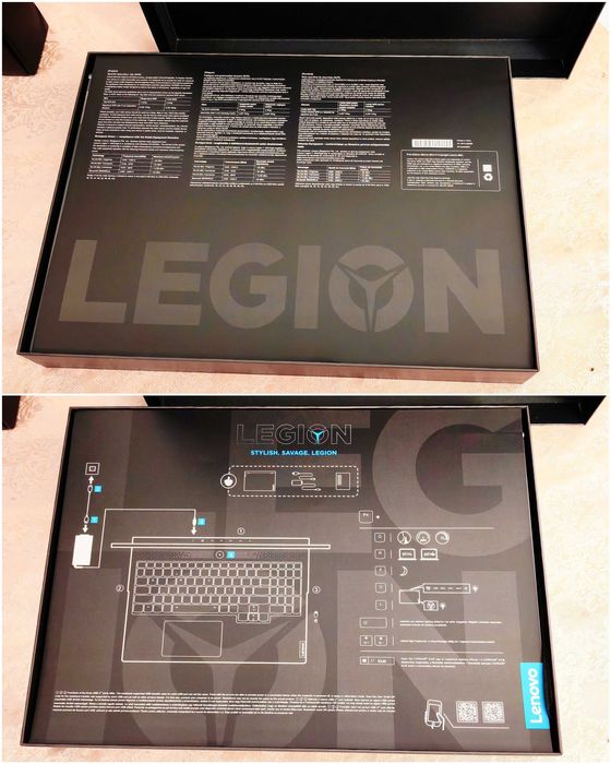 NVIDIA GeForce RTX 3080 16GB GDDR6/Intel Core i7-11800H/16GB RAM/1TB SSD/16-инчов 2560x1600 WQXGA 165Hz IPS матов/Lenovo Legion 7