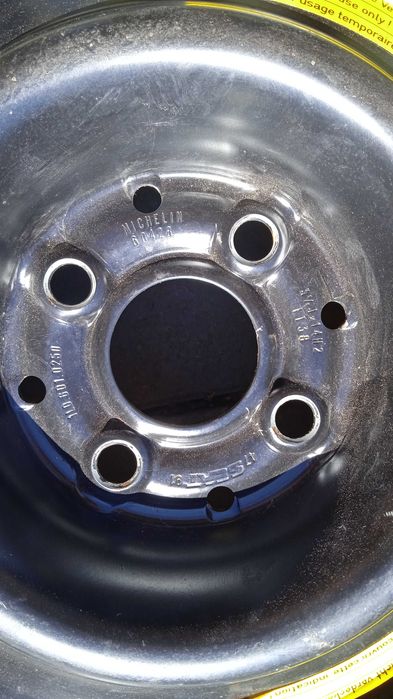 Резервна гума Патерица VW Seat 4x100 105/70/14 ЕТ38 57.1