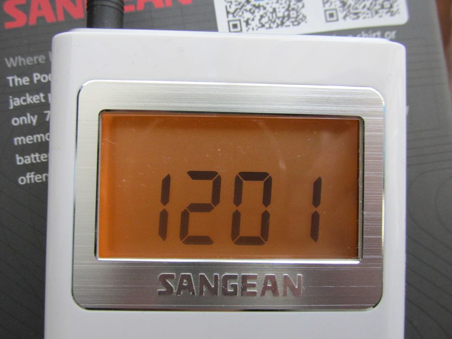 Sangean DT-160 AM/FM Radio Сангеан джобно радио радиоприемник