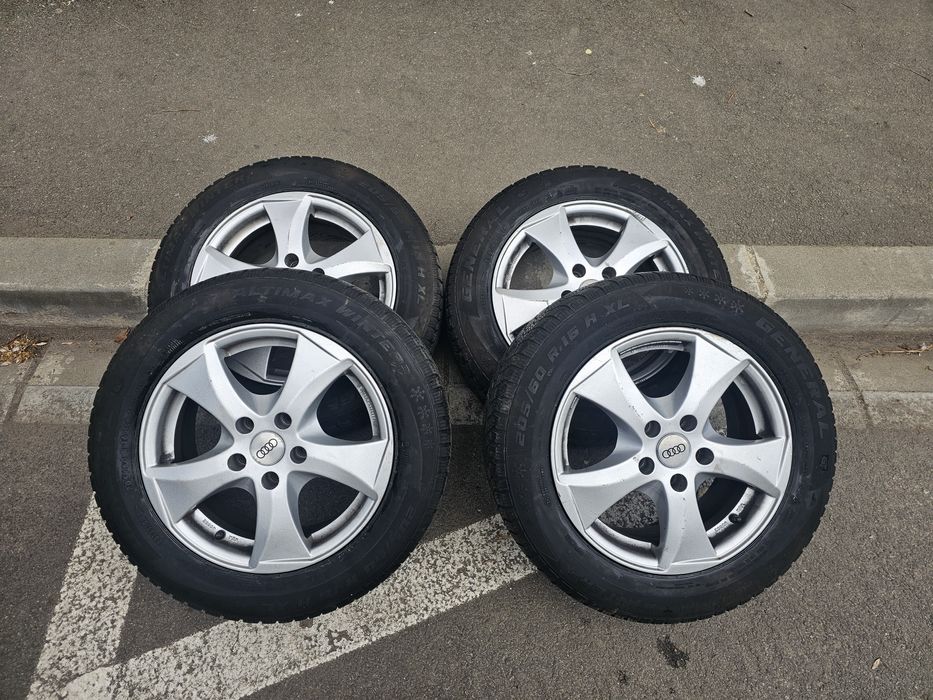 Jante cu cauciucuri de Audi A4 205/60/R16