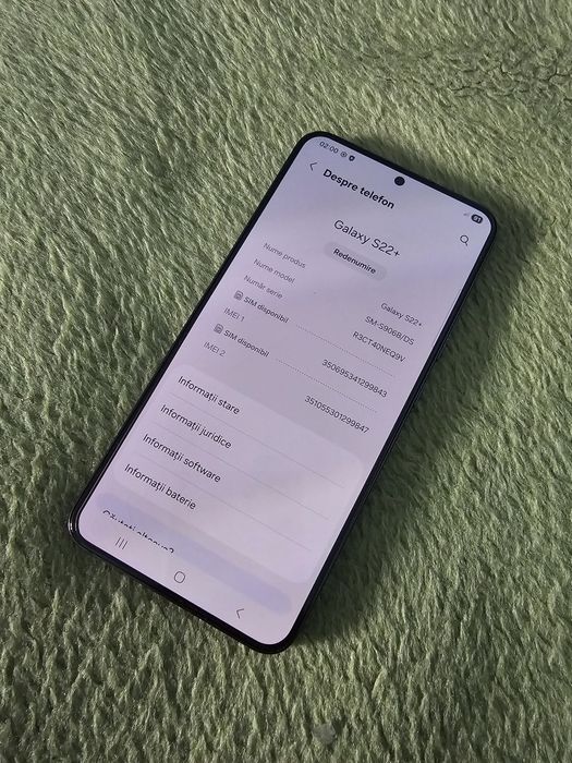 Vând Samsung S22 plus/256 Gb!