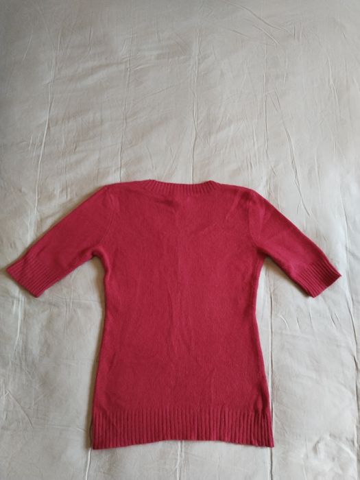 Mango красный свитер из ангоры серая водолазка черная футболка Манго