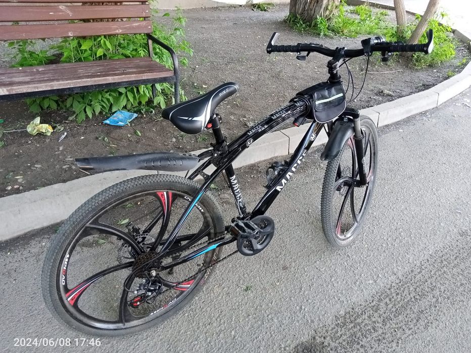 Велосипед с титановыми дисками