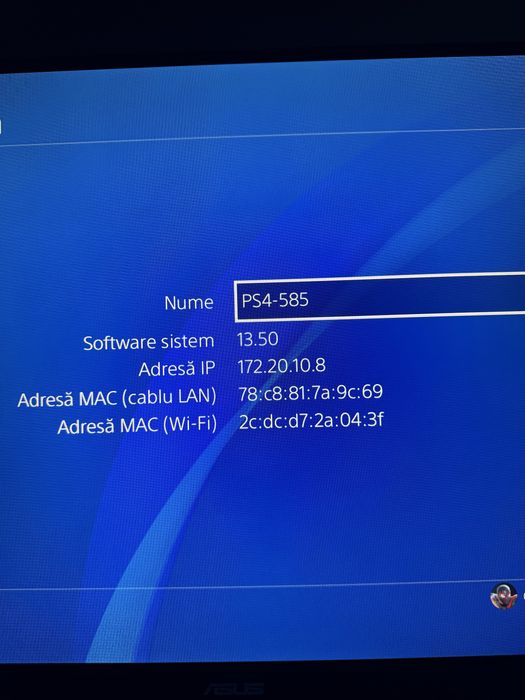 Playstation 4 ps4 de 500gb si 2 jocuri.