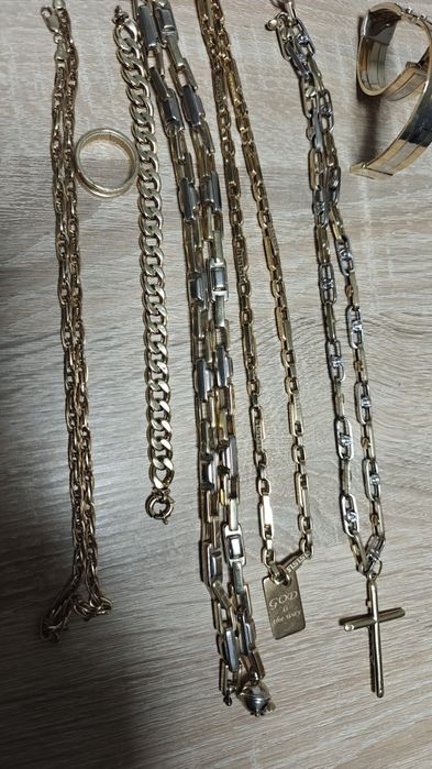 Lanț aur unisex de 14 karate