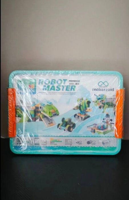 НОВ роботика конструктор Makerzoid Robot Master Premium 200+ в 1 (600+ части)