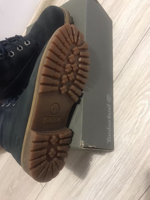 Ботинки Timberland синие 38 размер