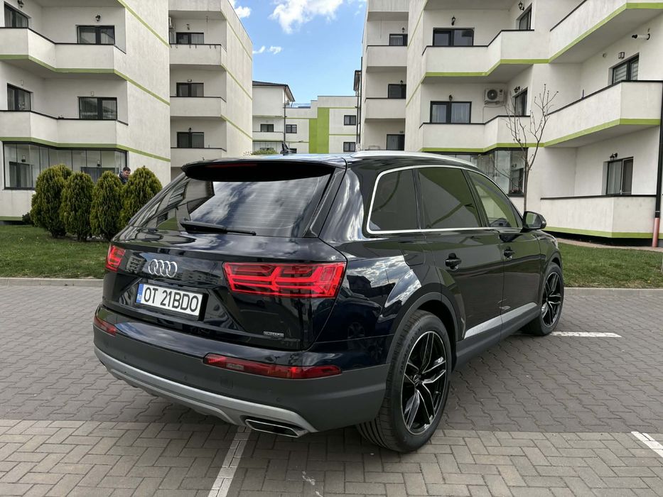 Audi Q7 S-Line 2016 Euro 6 3.0 Diesel 272 CP 7 Locuri