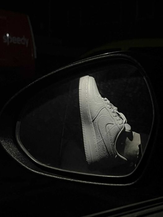 !! Louis Vuitton x Nike Air Force 1 Low 'Triple White' (Размер 39) !!
