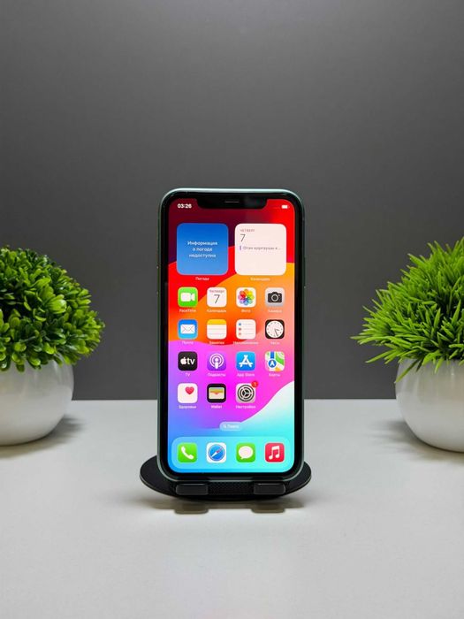 Apple iPhone 11 64 GB, зеленый
