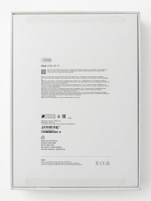 Продам iPad (A16) Wi-Fi 128 ГБ