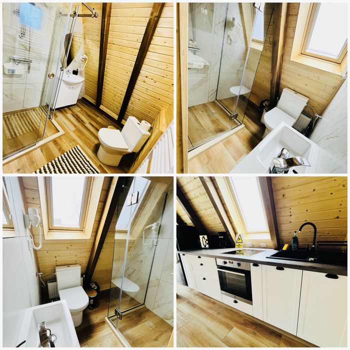 Cabana A Frame Twins Valea Avrigului ciubar piscina  Jacuzzi