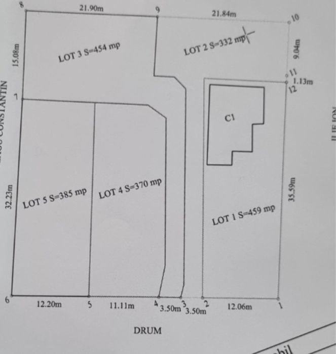 Teren intravilan - Posta Calnau, jud. Buzau