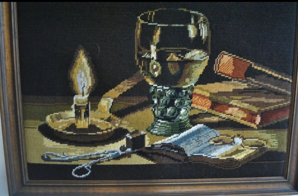 Tablou cusut  goblen  49/65cm