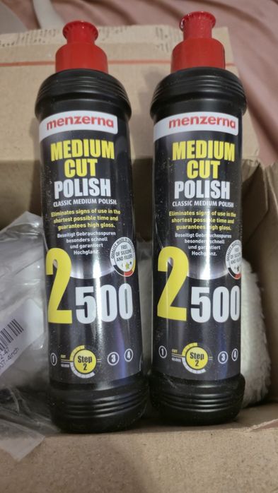 2 tuburi pasta polish auto plus paduri polish